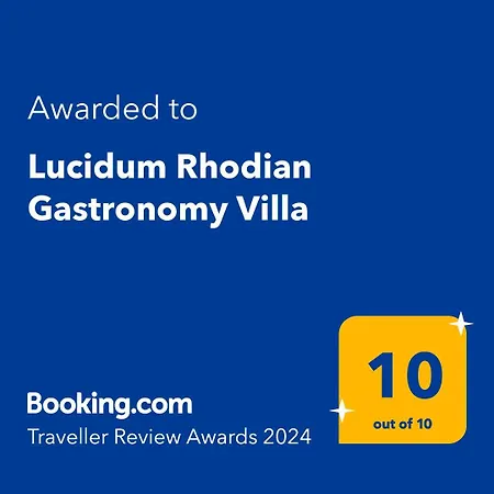 Villa Lucidum Rhodian Hospitality & Gastronomy *